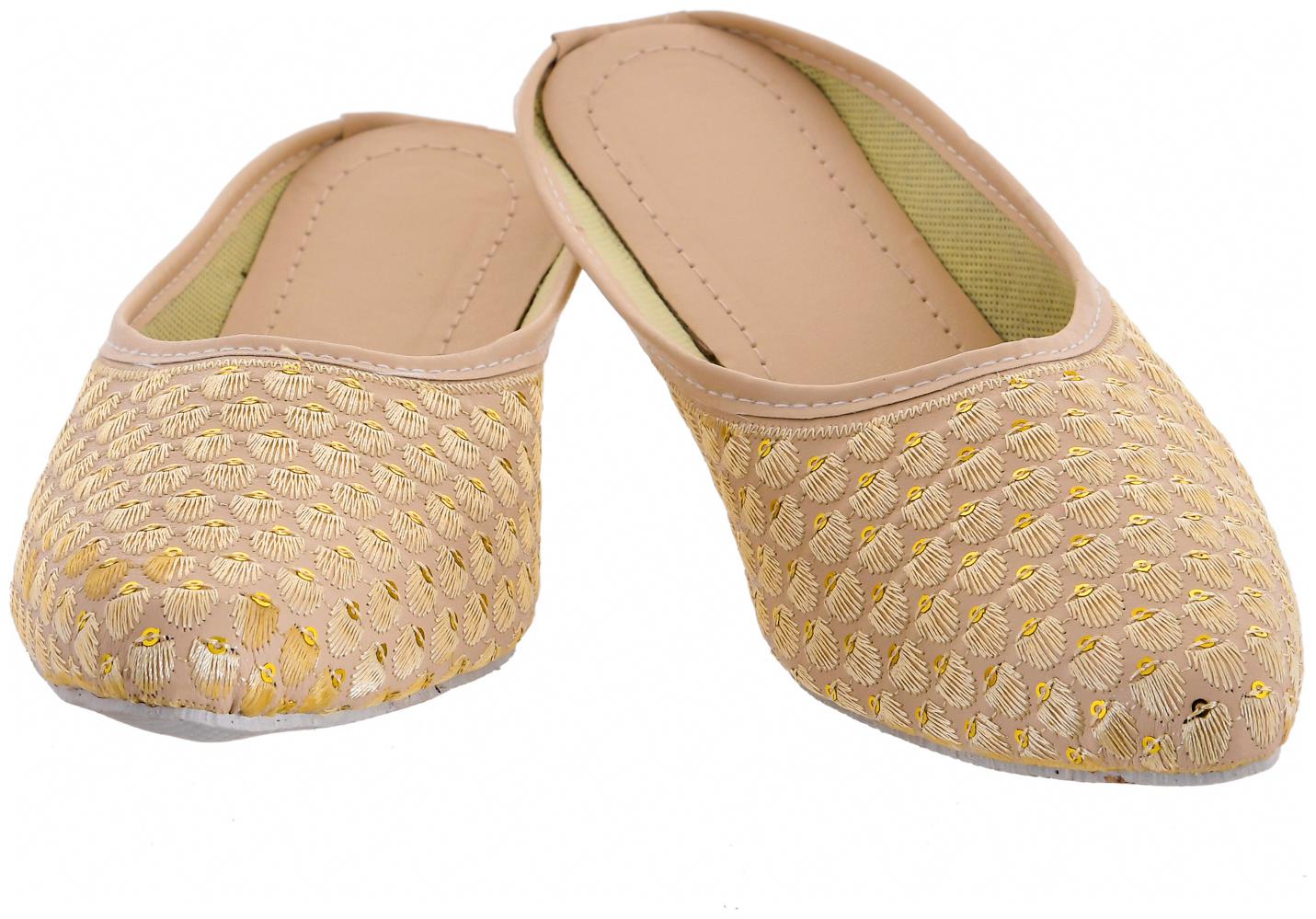 

AR Women Beige Mules