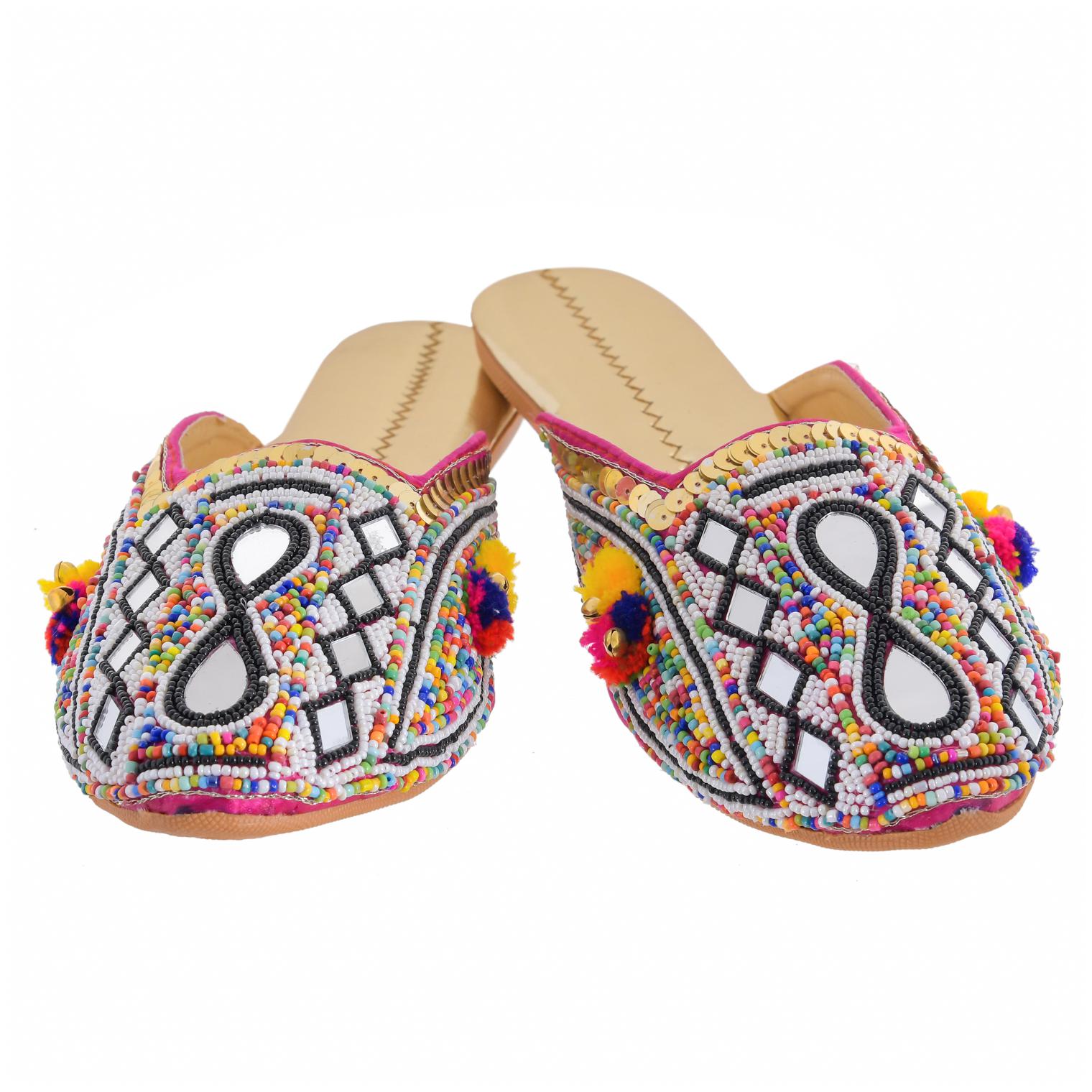 

AR Women Multi-Color Mules
