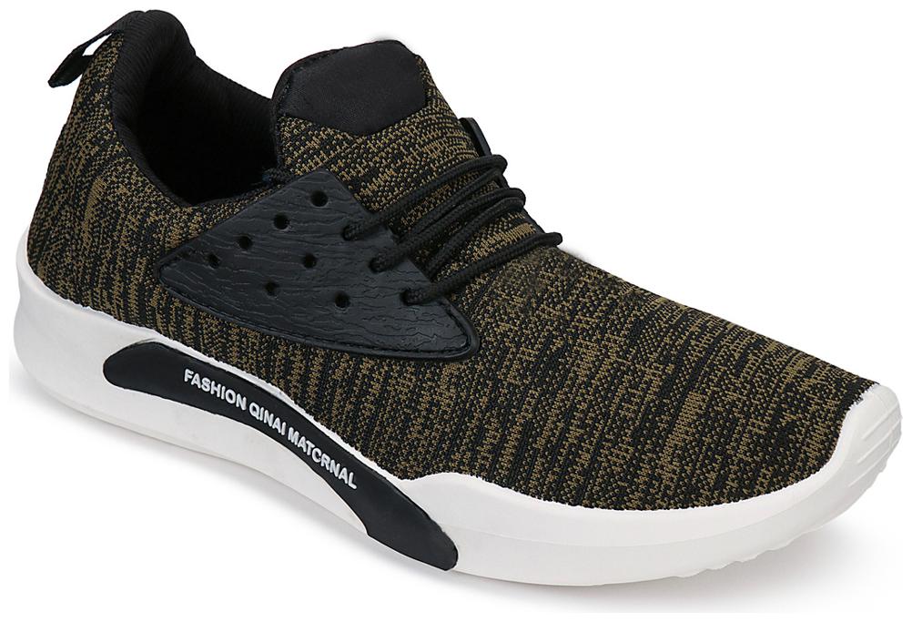 

ARMADO Men Khaki-3213 Running Shoes ( Green )