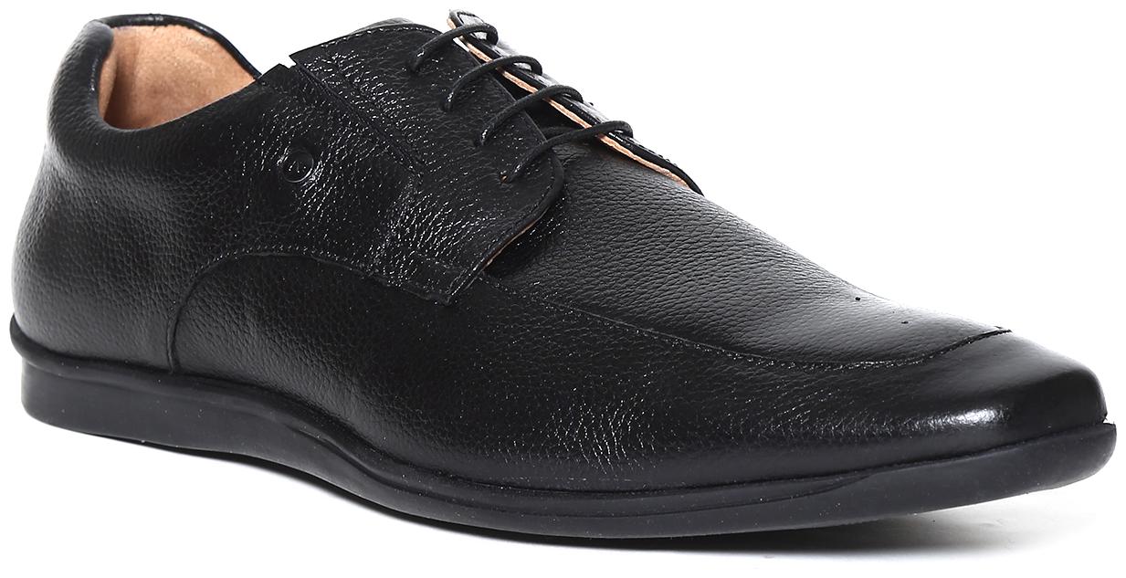 

Arrow Men Black Derby Formal Shoes - BLACK TEXTURED LEATHER DERBY SHOES - 2521946805
