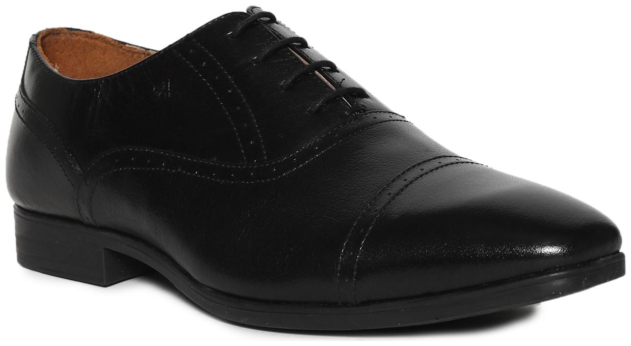 

Arrow Men Black Oxford Formal Shoes - BLACK CAP TOE LEATHER OXFORD SHOES - 2521947405