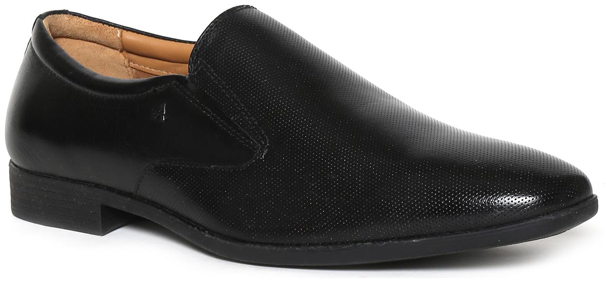 

Arrow Men Black Slip-On Formal Shoes