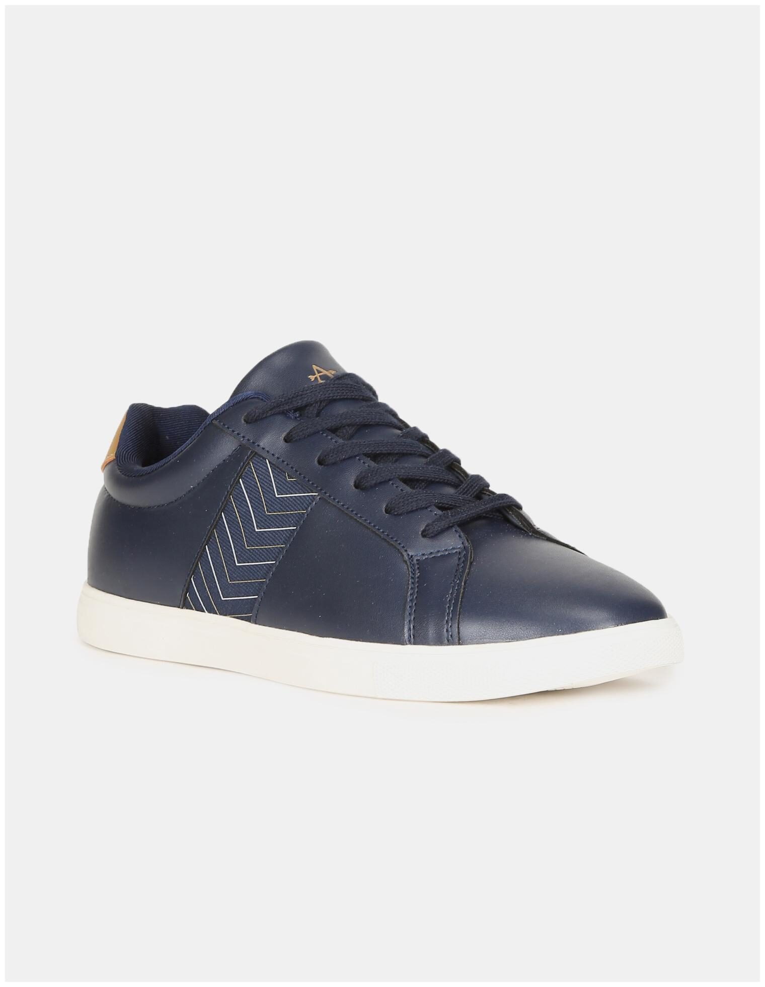 

Arrow Blue Panelled Low Top Sneakers Men Blue Slip-On Sneakers - 2522003079