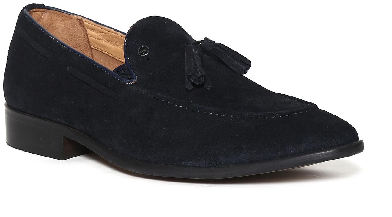 

Arrow Men Blue Casual Shoes - BLUE TASSELLED SUEDE SLIP-ON SHOES - 2521950279