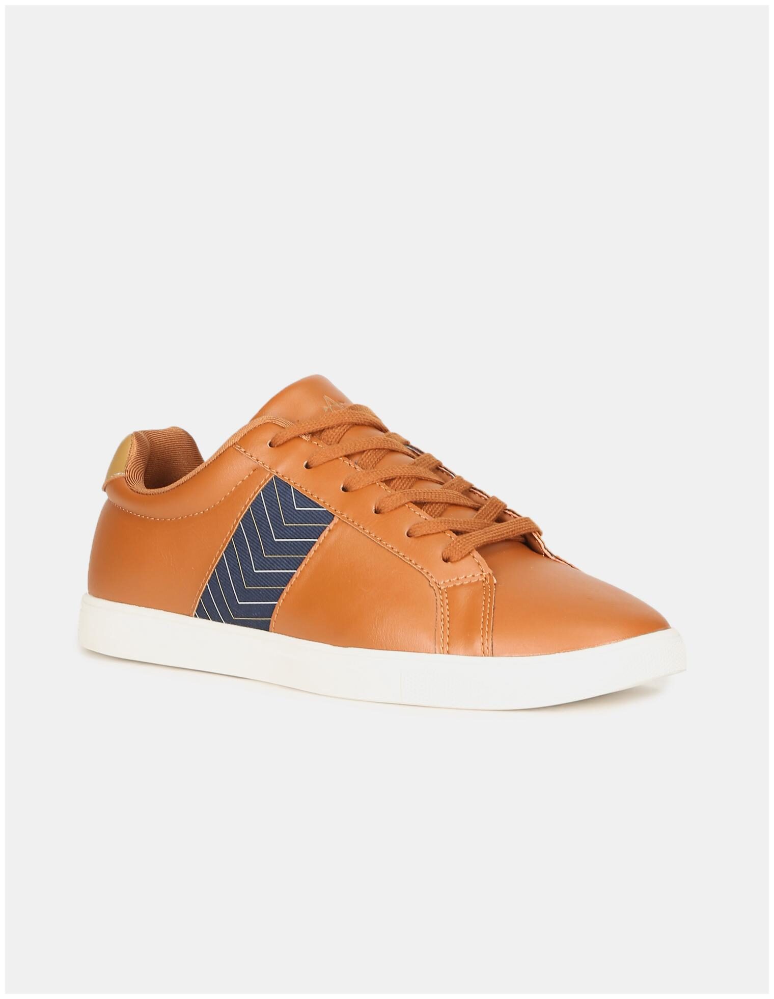 

Arrow Brown Panelled Low Top Sneakers Men Brown Slip-On Sneakers - 2522003019