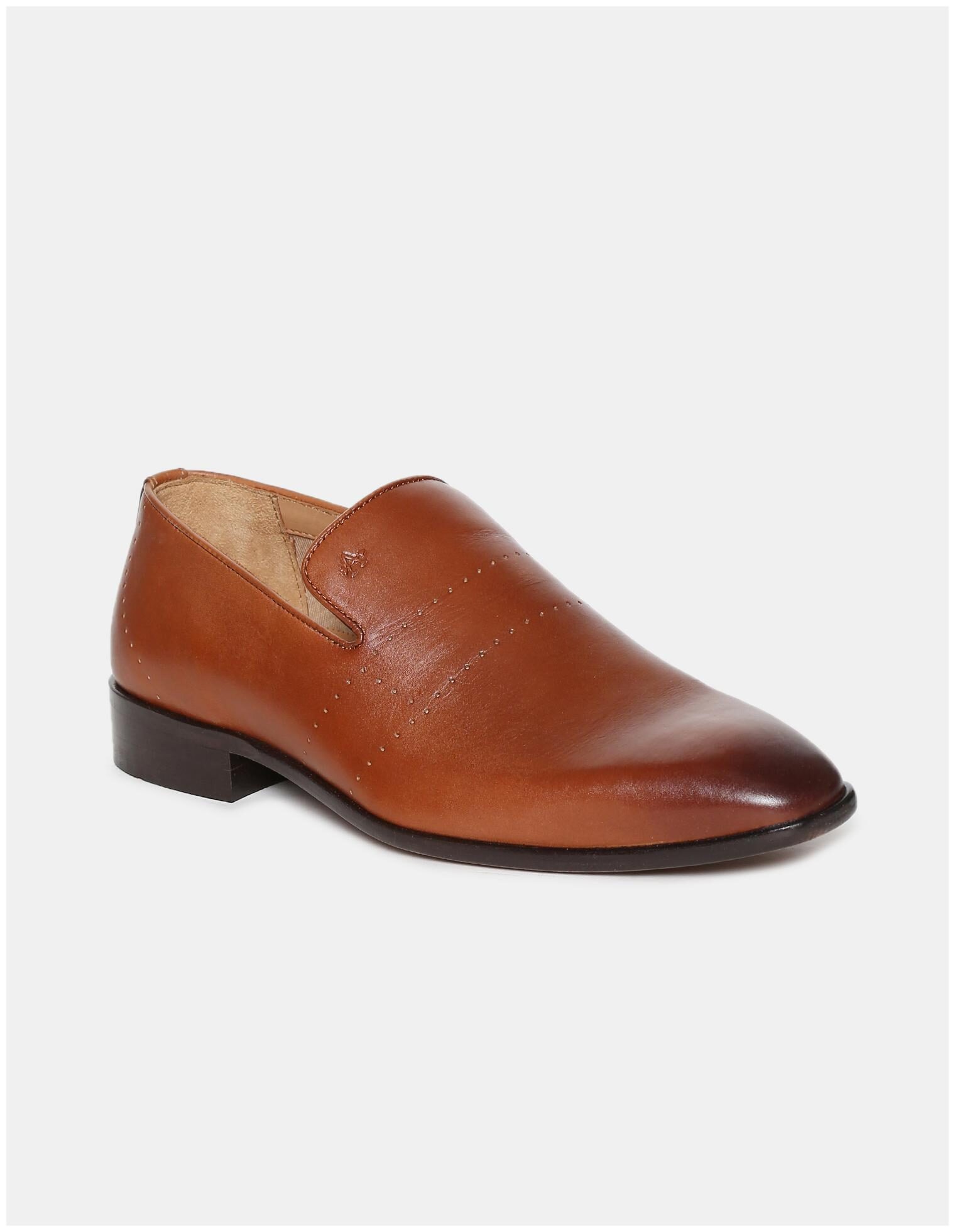 

Arrow Men Brown Slip-On Formal Shoes - 2521947619
