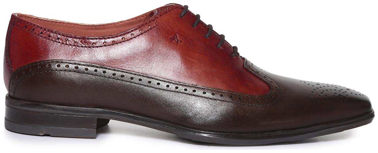 

Arrow Men Red Brogues Formal Shoes - RTXMNQG30Q2