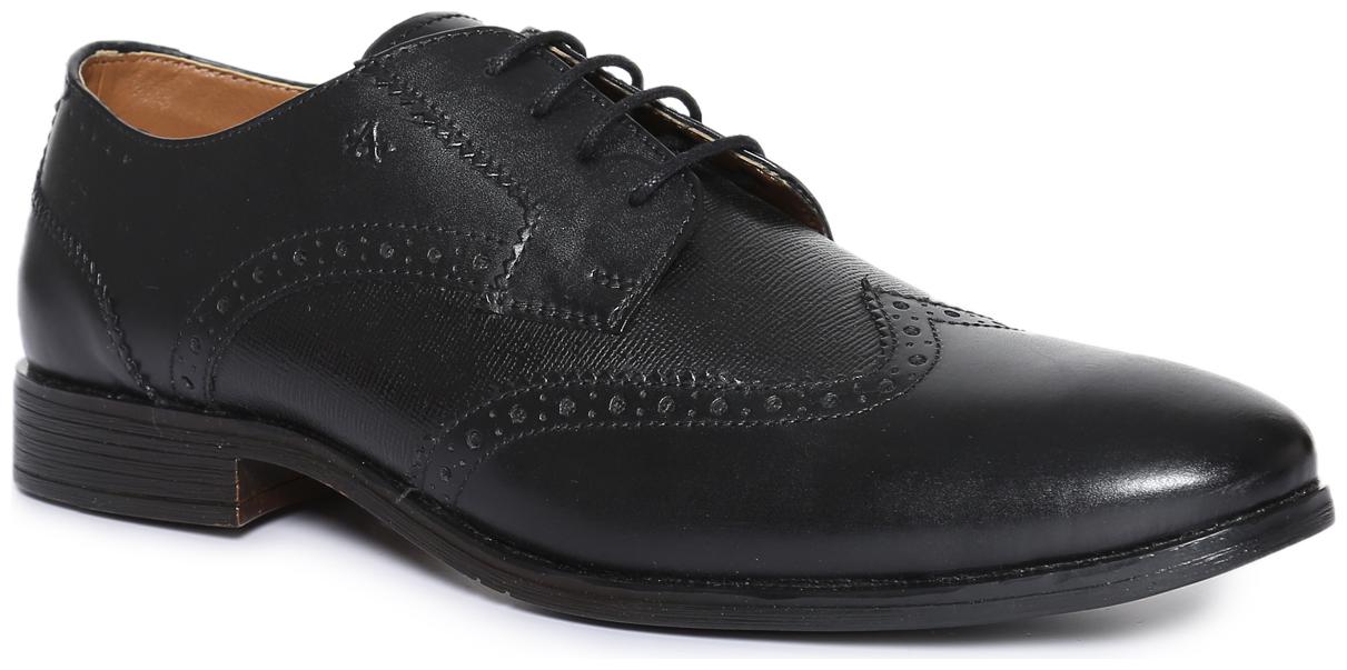 

Arrow Men Black Brogues Formal Shoes - 2521907905
