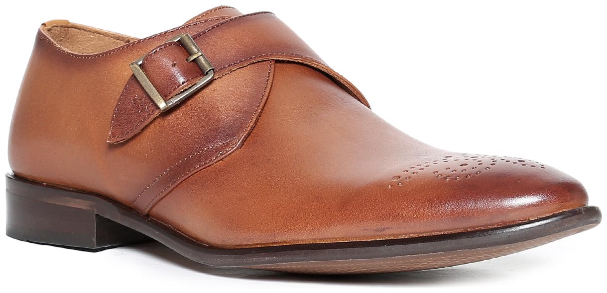 

Arrow Men Brown Monk Shoes - 2521907219