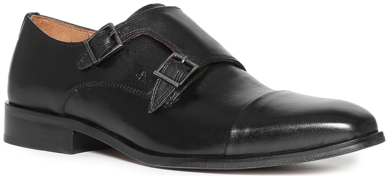 

Arrow Men Black Monk Shoes - 2521905405