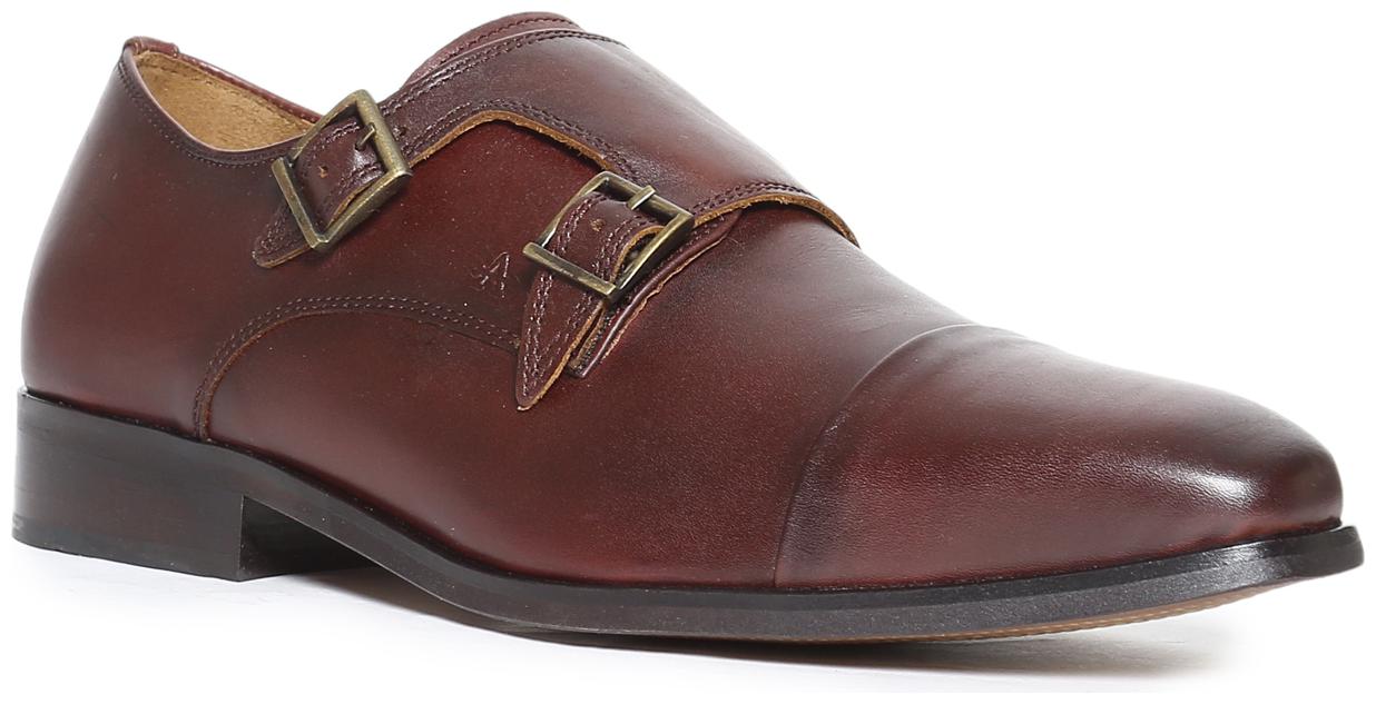 

Arrow Men Red Monk Shoes - 2521905442