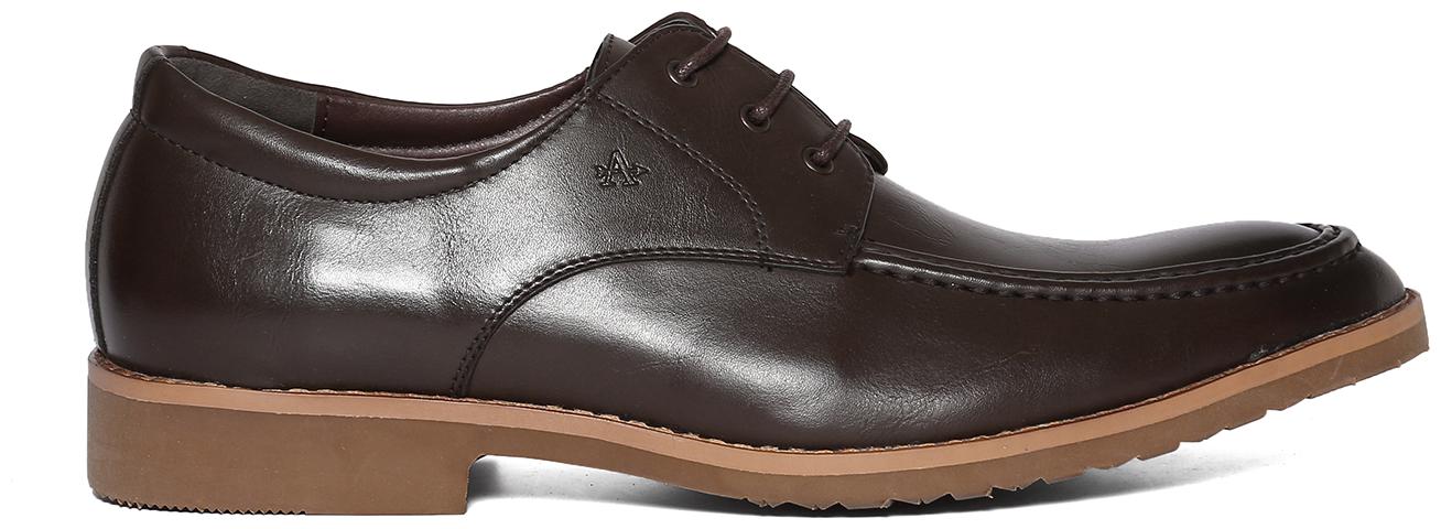 

Arrow Men Brown Derby Formal Shoes - 27CS2WF3IXG