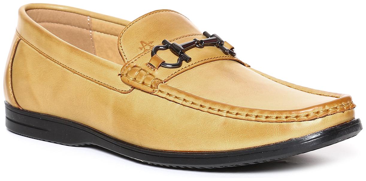 

Arrow Men Brown Loafers - ROUND TOE HORSEBIT LOAFERS - 2511900219