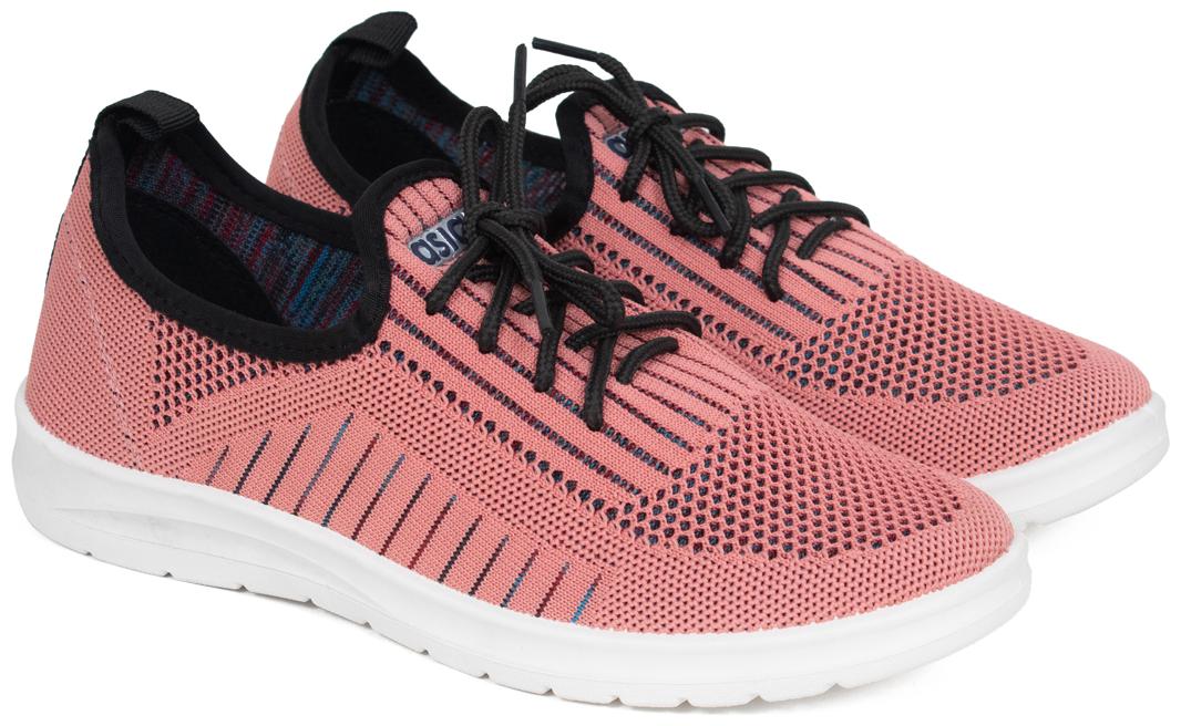 

Asian Women Pink Sneakers