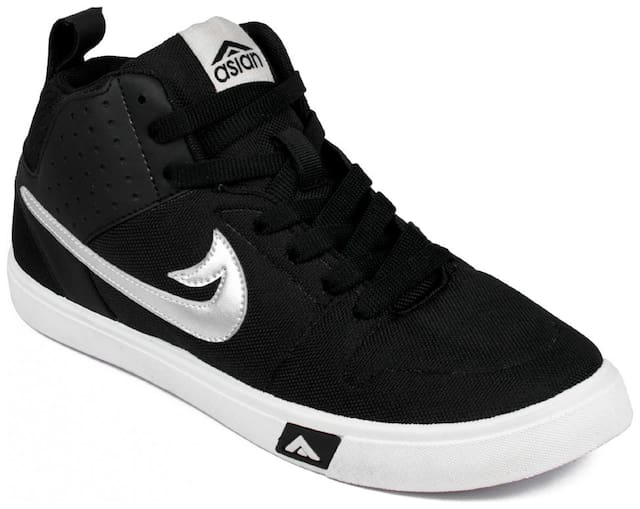 Asian Casual Shoes For Men ( Black )