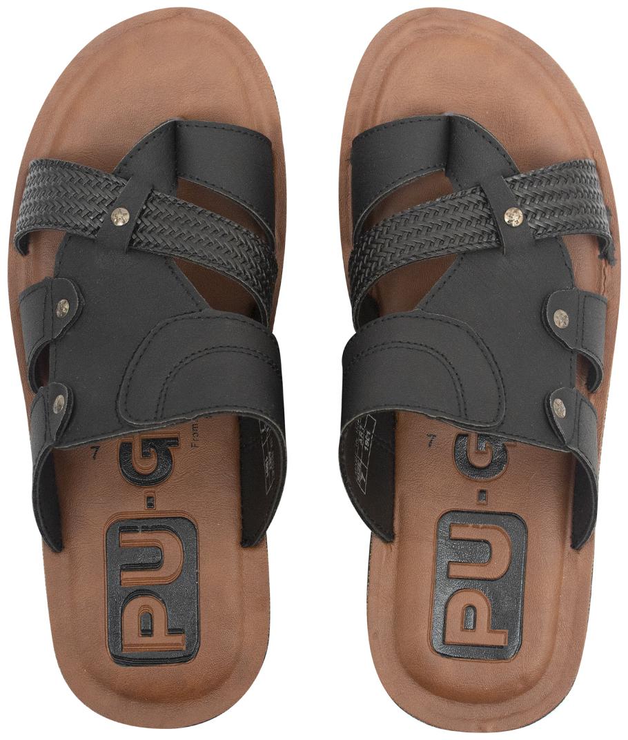 

Asian Men 1901 Black Slippers Flip-Flops
