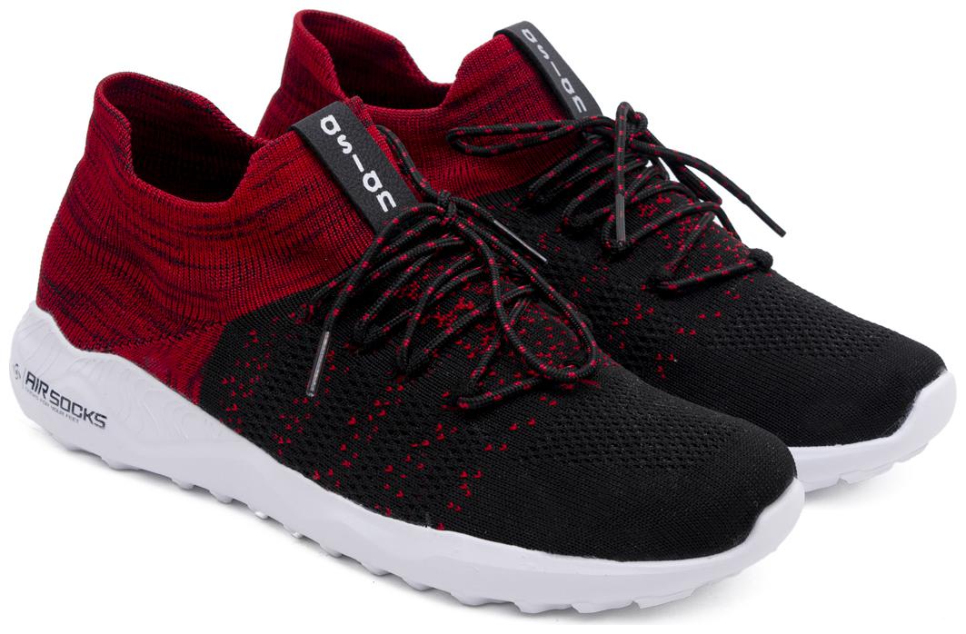 

Asian Men AIRSOCKS-12 Running Shoes ( Black )