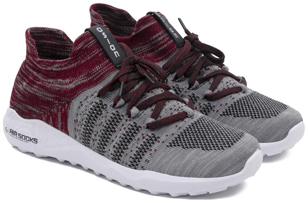 

Asian Men AIRSOCKS-12 Running Shoes ( Grey )