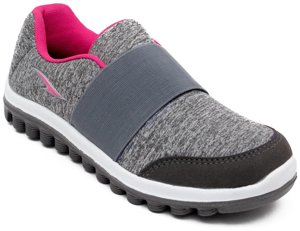 

Asian Women SKETCH-23cGRYPNK Running Shoes ( Grey )