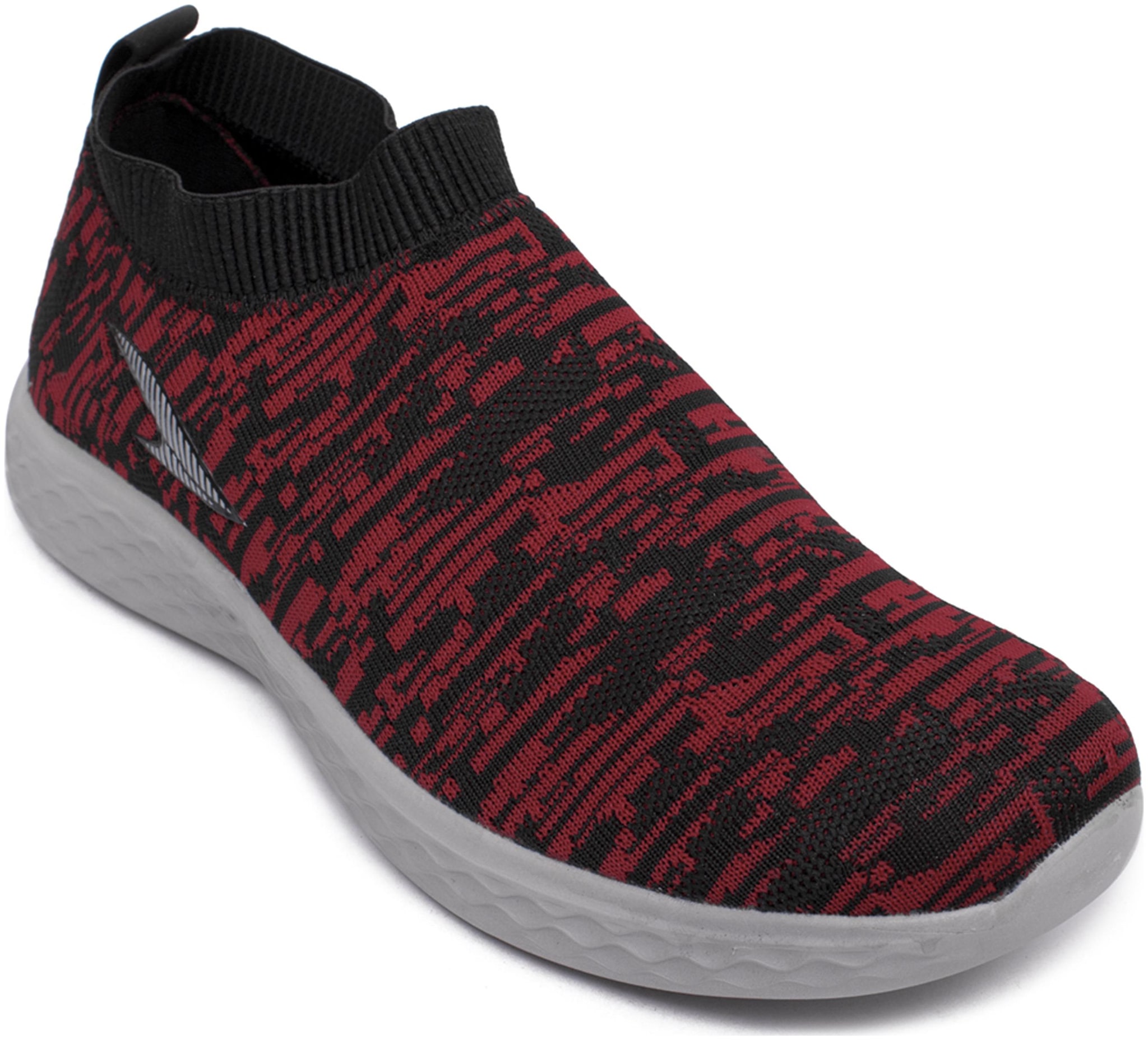 

Asian Men EXCEL-14cBLKRD Walking Shoes ( Red )