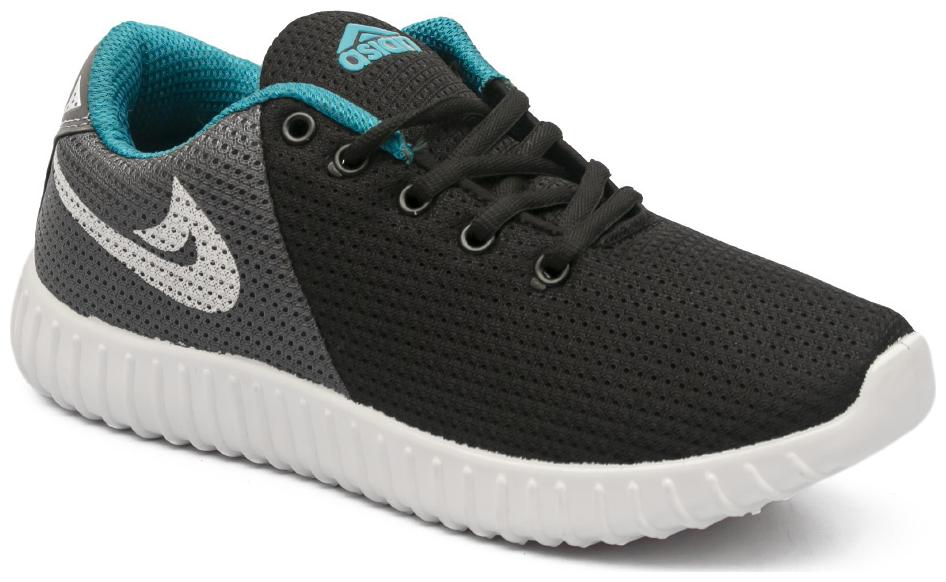 

Asian Men BOUNCE-21cBLKFRZ Walking Shoes ( Black )