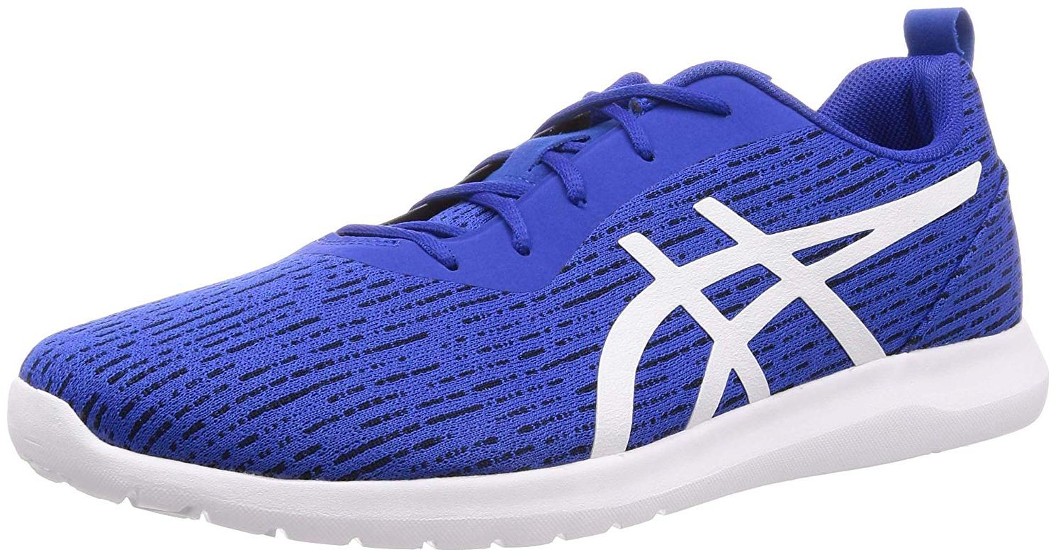 

Asics Men KANMEI 2 - MIDNIGHT WHITE Running Shoes ( Blue )