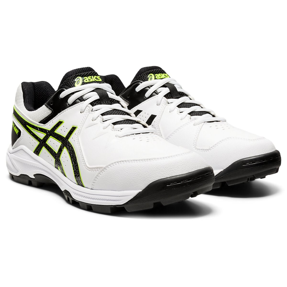 

Asics Unisex Asics Gel Peake Spike shoes (White Black) Cricket Shoes ( White )