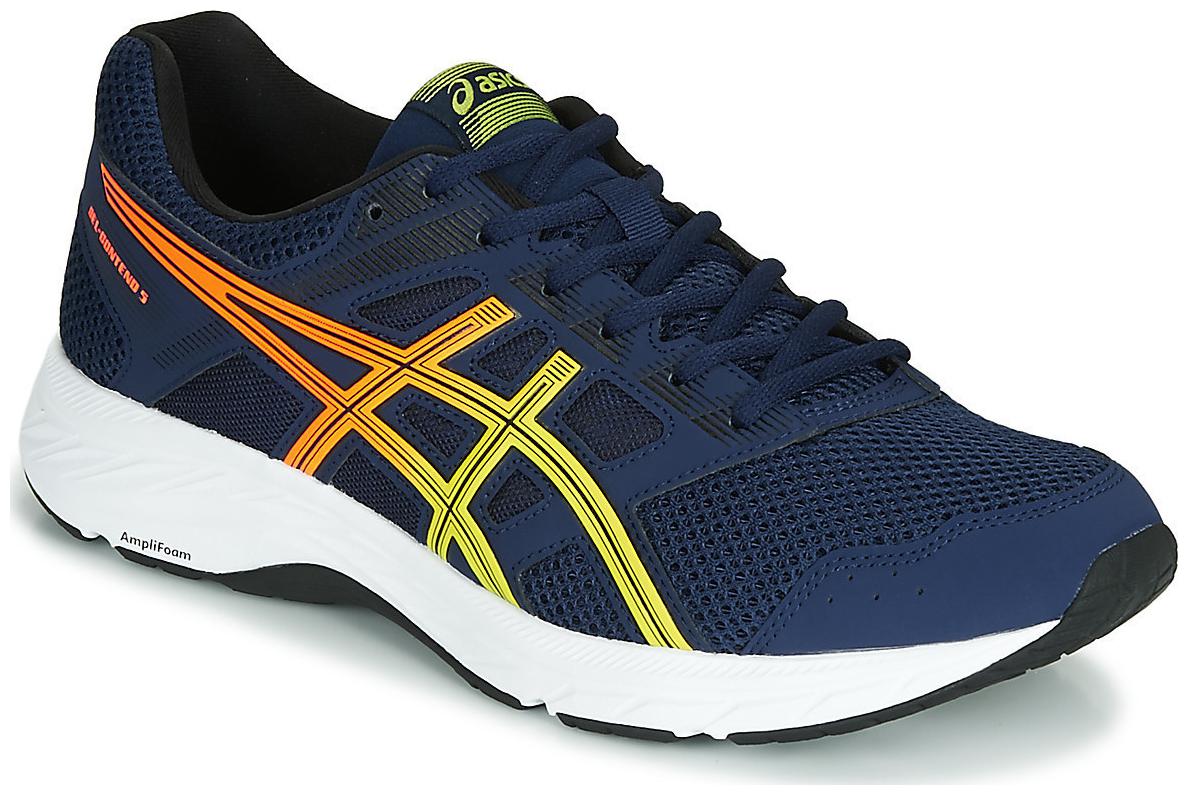 

Asics Men GEL-CONTEND 5 - BLUE EXPANSE SOUR YUZU Running Shoes ( Blue )
