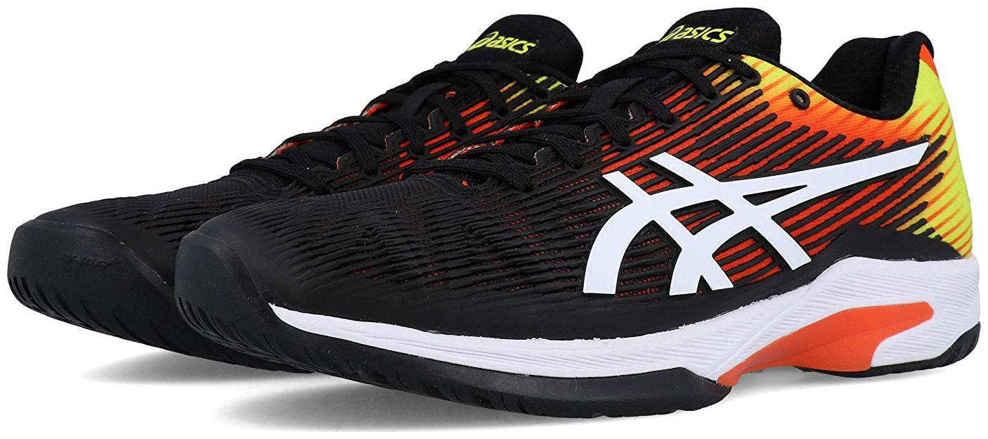 

Asics Men SOLUTION SPEED FF - KOI WHITE Tennis Shoes ( Black )