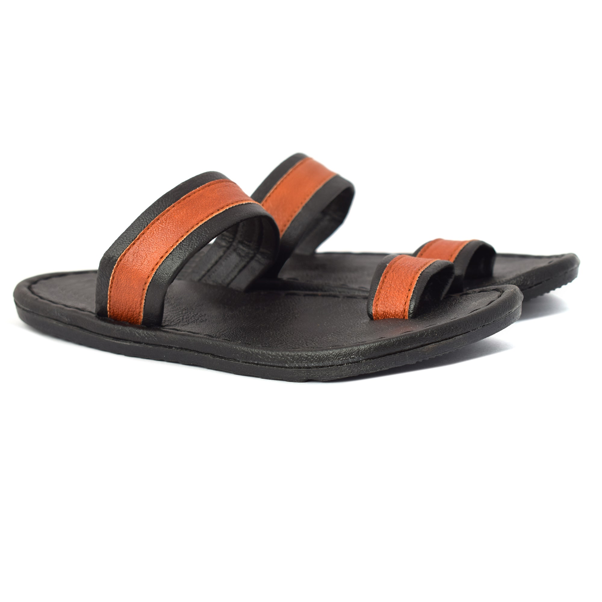 

ASTC Men Black Synthetic Slippers