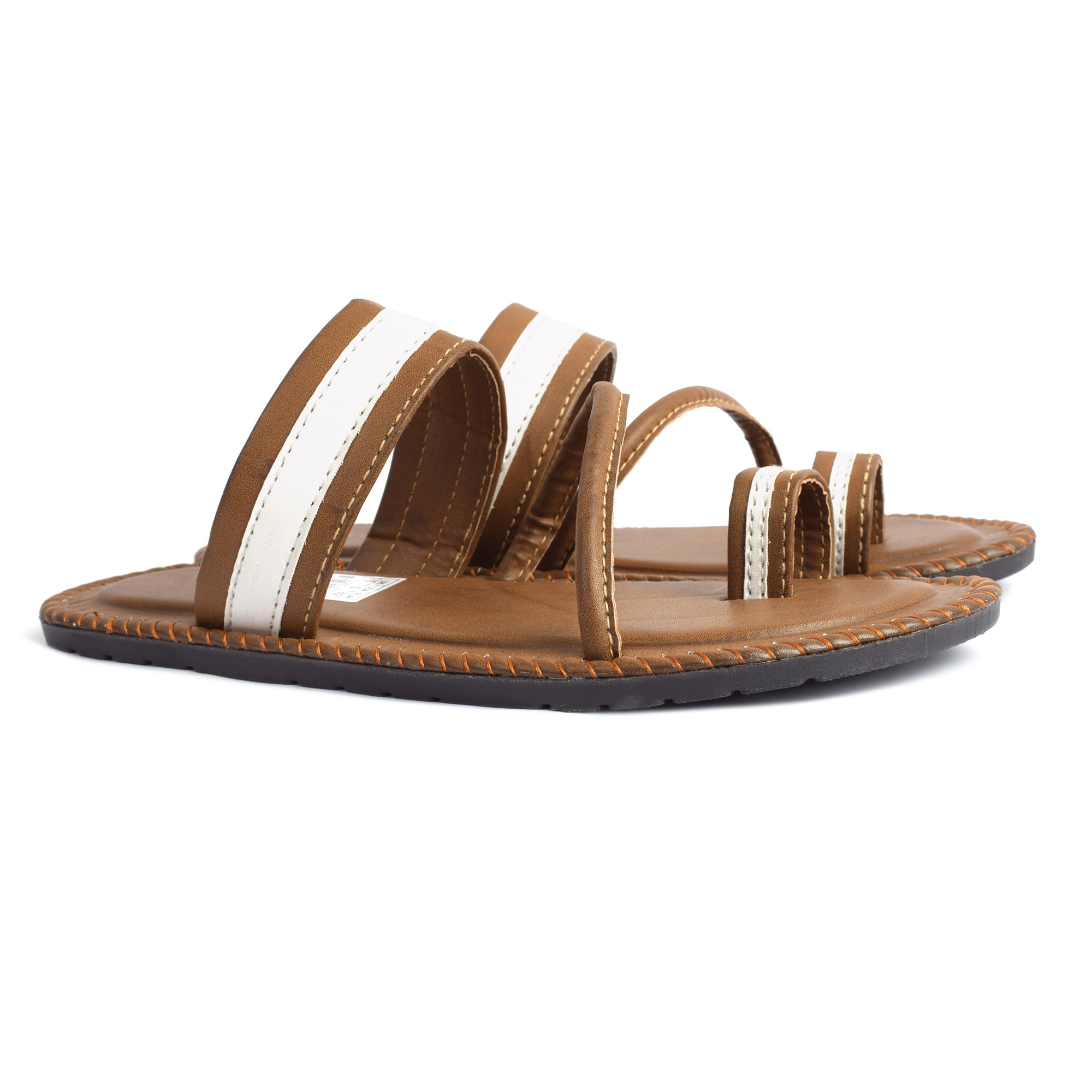 

ASTC Men Brown Synthetic Slippers