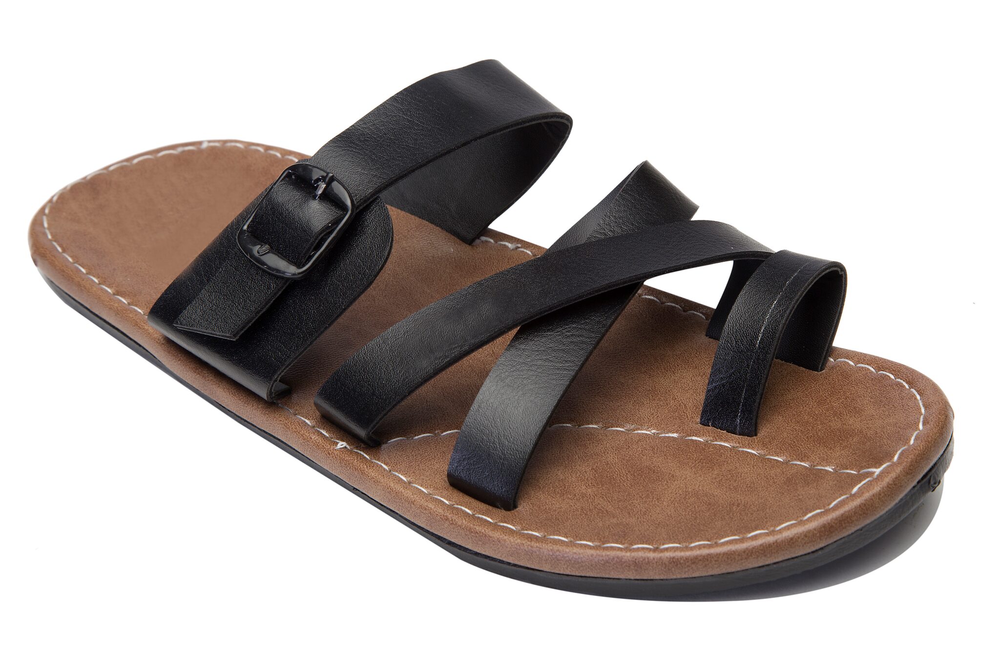

ASTC Men Brown Synthetic Slippers