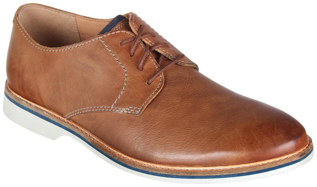 atticus lace tan leather