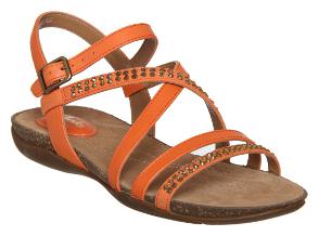 

Clarks Women Orange Sandals