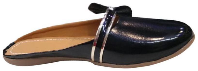 

AZAD DYEING Women Black Mules