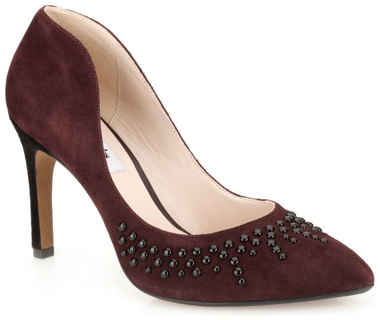 

Clarks AZIZI VERDI BURGUNDY SUEDE