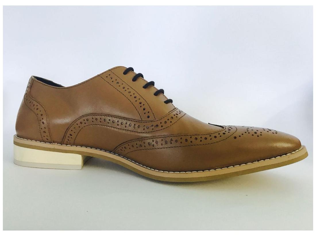 

Porivs Men Tan Formal Shoes