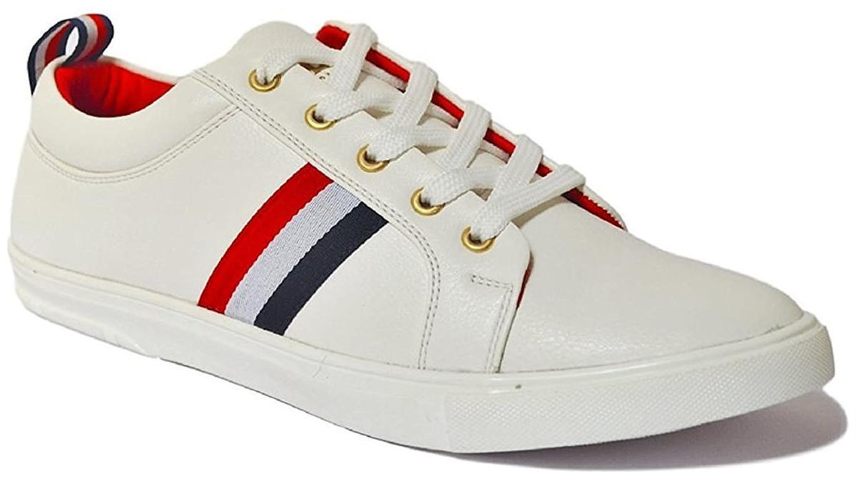 

BAADRI BDR1194W Men White Sneakers