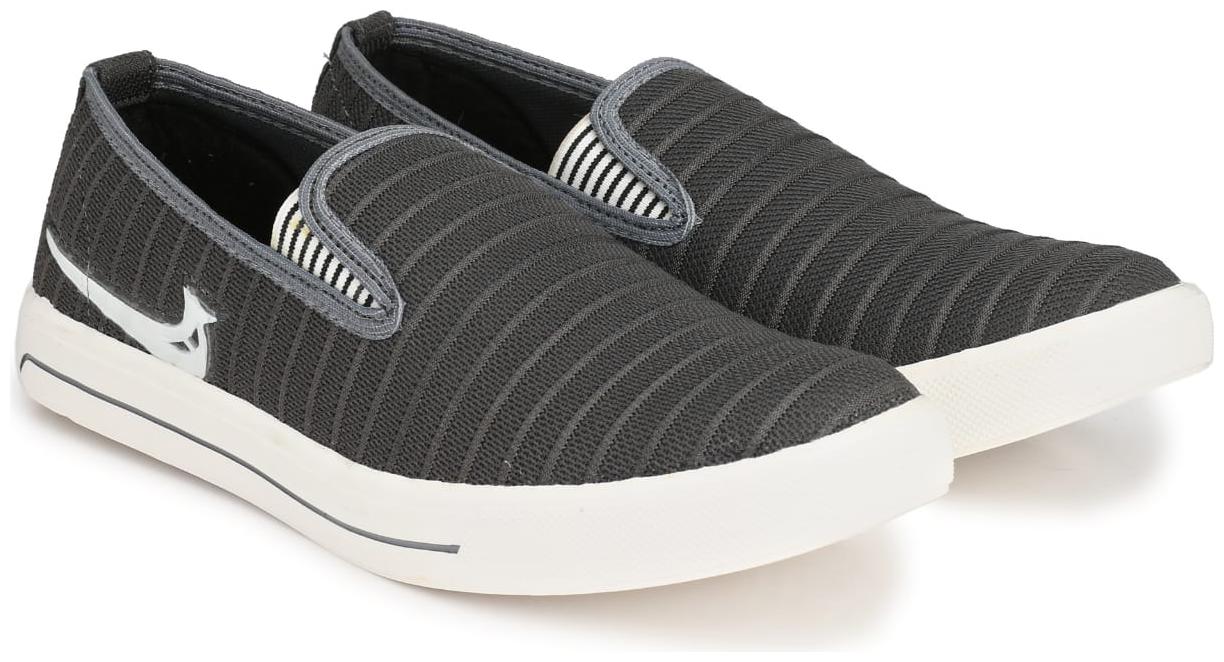 

BAADRI Men Grey Casual Shoes - BDR1204G - BDR120