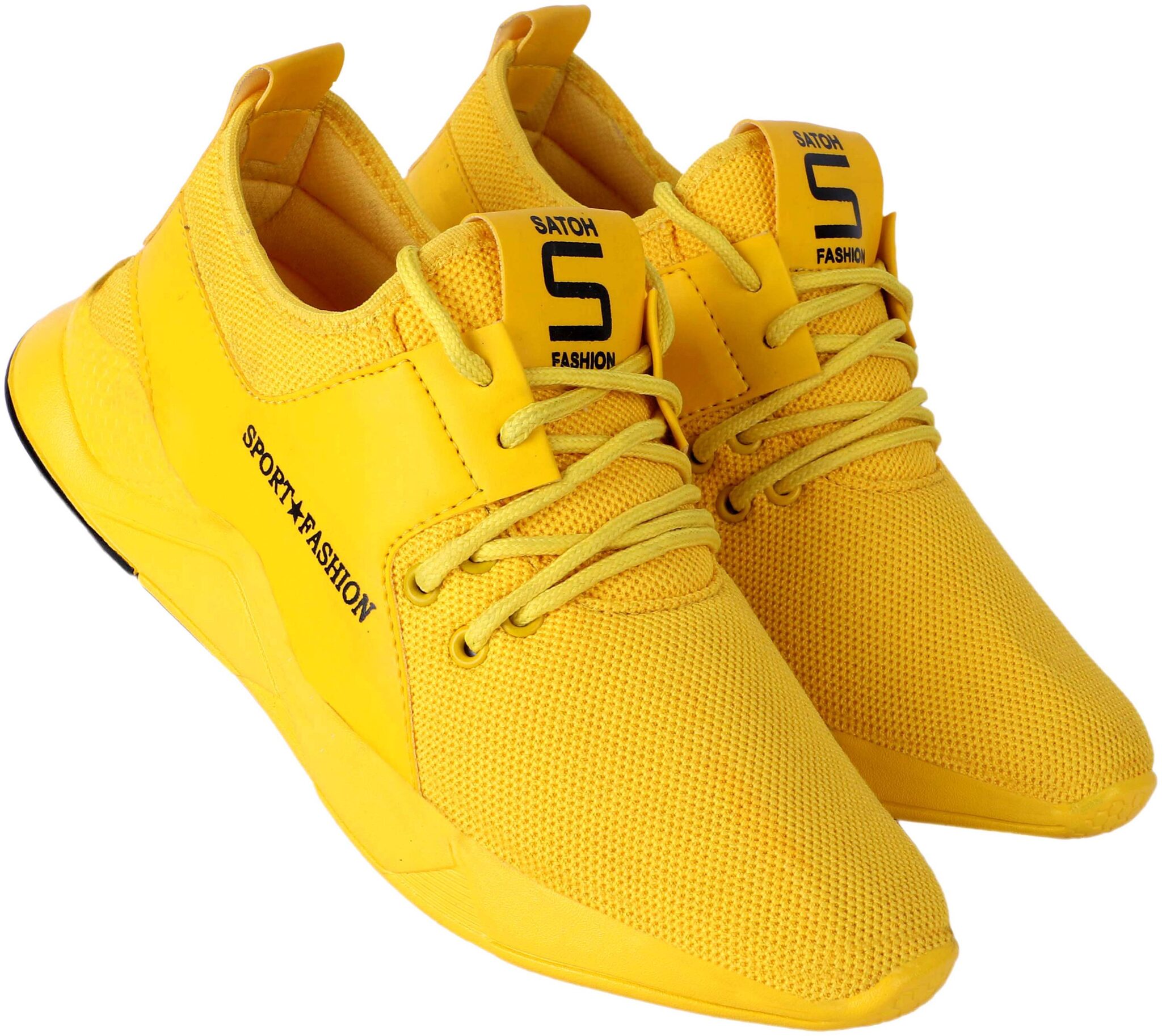 

BAADRI Men BDR1252Y Running Shoes ( Yellow )