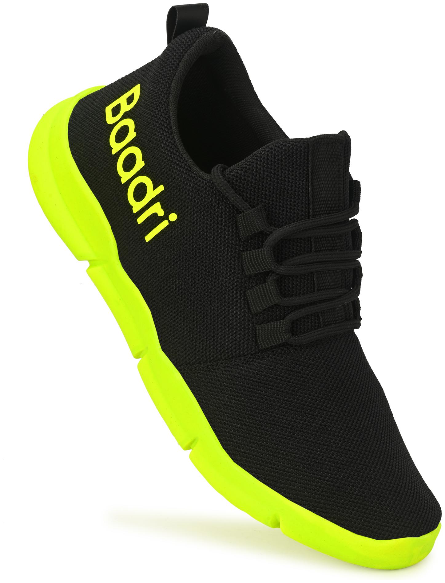 

BAADRI Men BDR1298B Running Shoes ( Black )