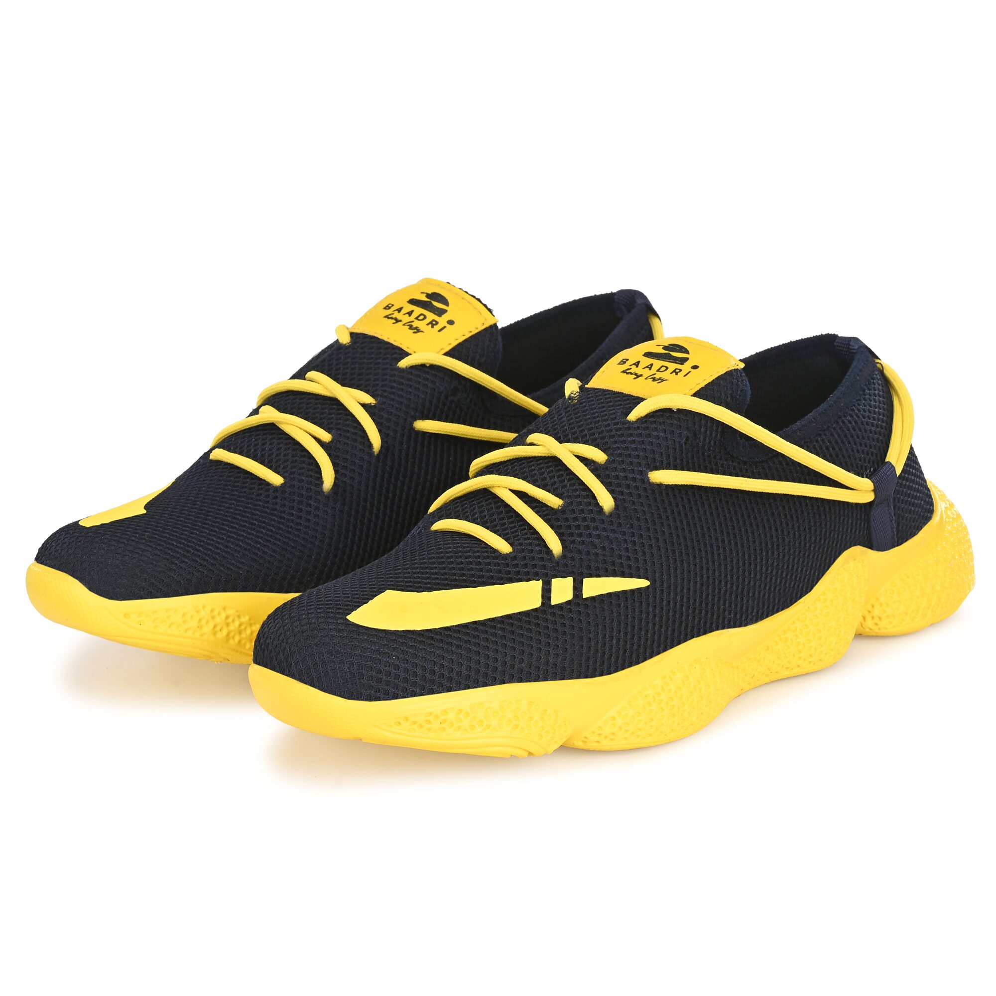 

BAADRI Men BDR1131YB Running Shoes ( Yellow Blue )