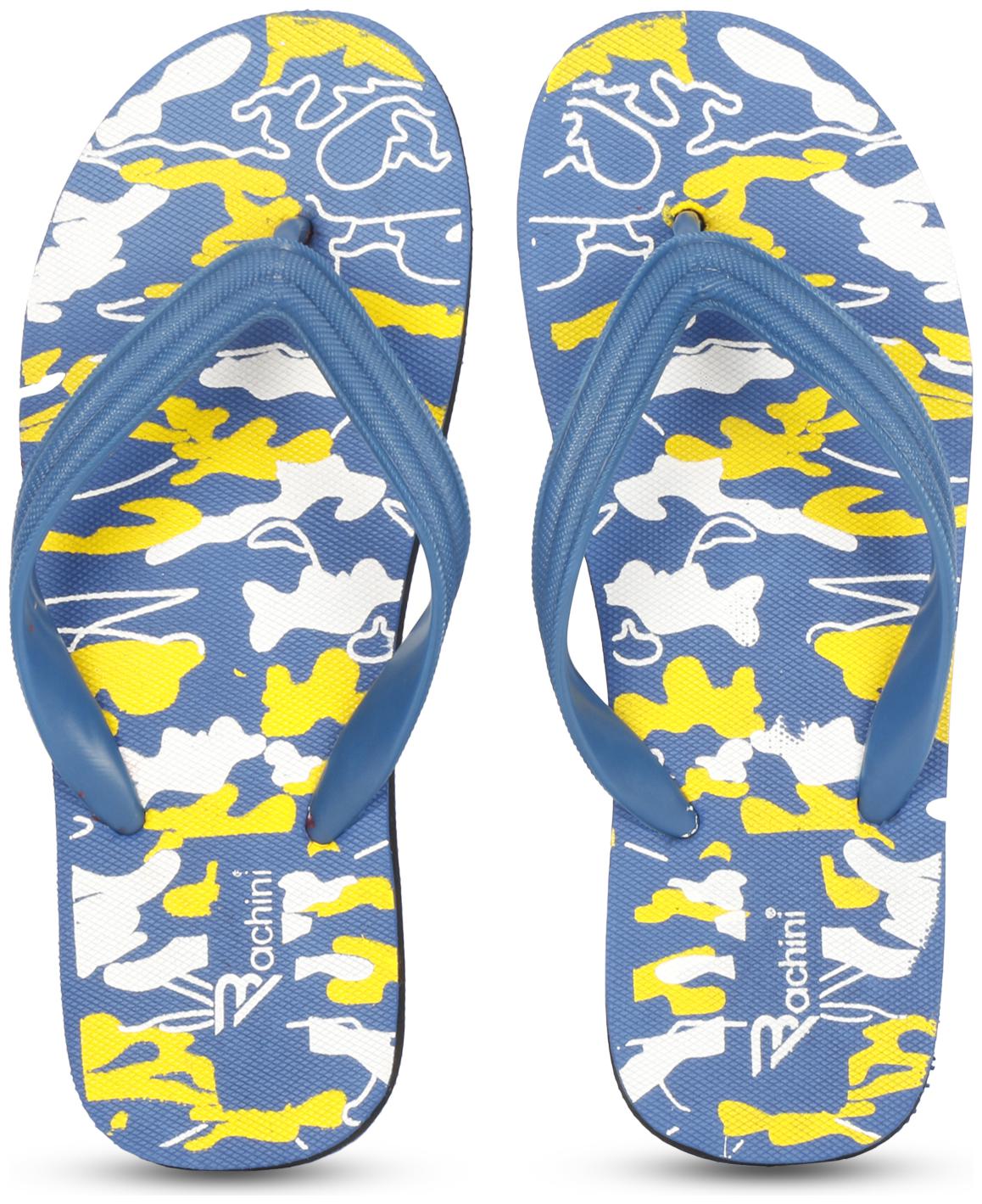 

Bachini Men Blue Indoor Slippers - 1 Pair