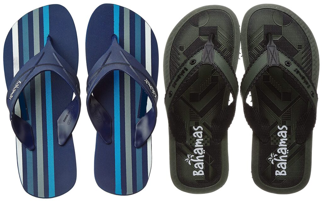 

Bahamas Men Multi Flip-Flops - 2 Pair