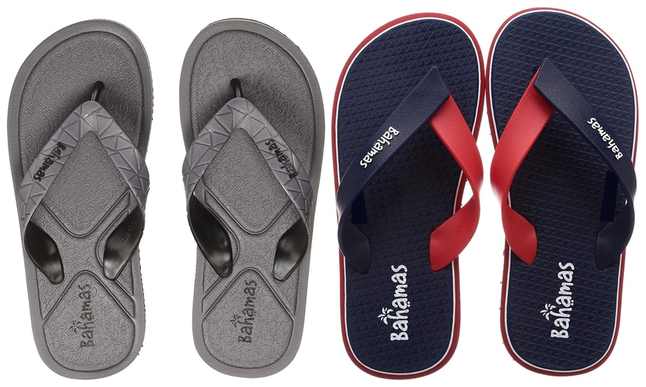 

Bahamas Men Multi Flip-Flops - 2 Pair