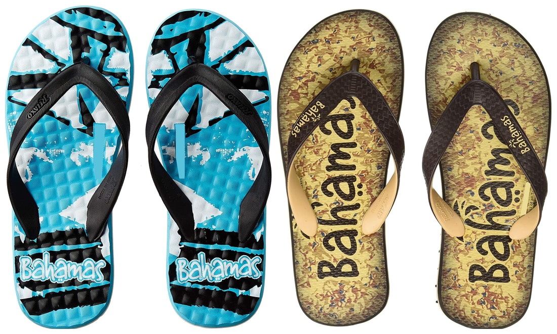 

Bahamas Men Multi Flip-Flops - 2 Pair