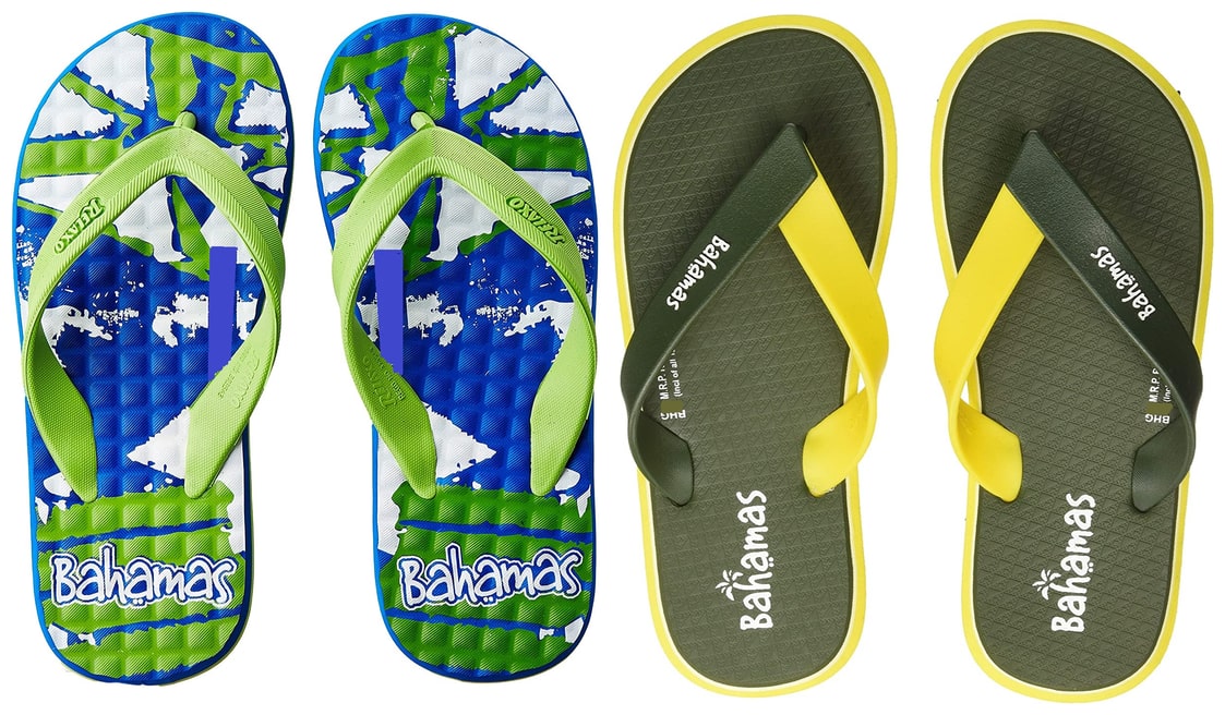 

Bahamas Men Multi Flip-Flops - 2 Pair
