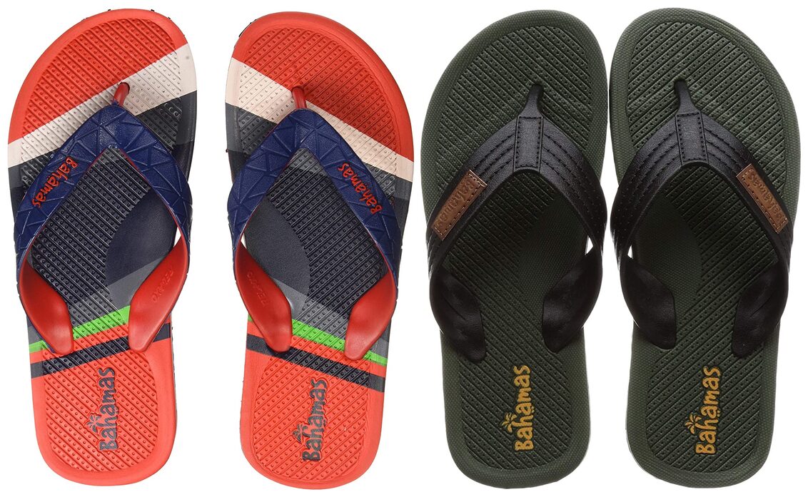 

Bahamas Men Multi Flip-Flops - 2 Pair