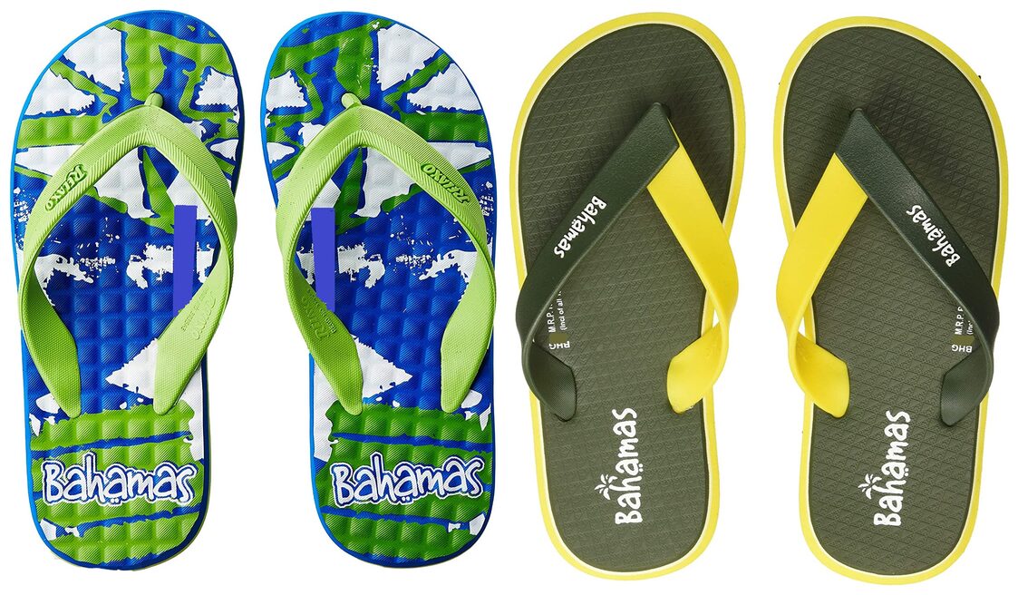 

Bahamas Men Multi Flip-Flops - 2 Pair
