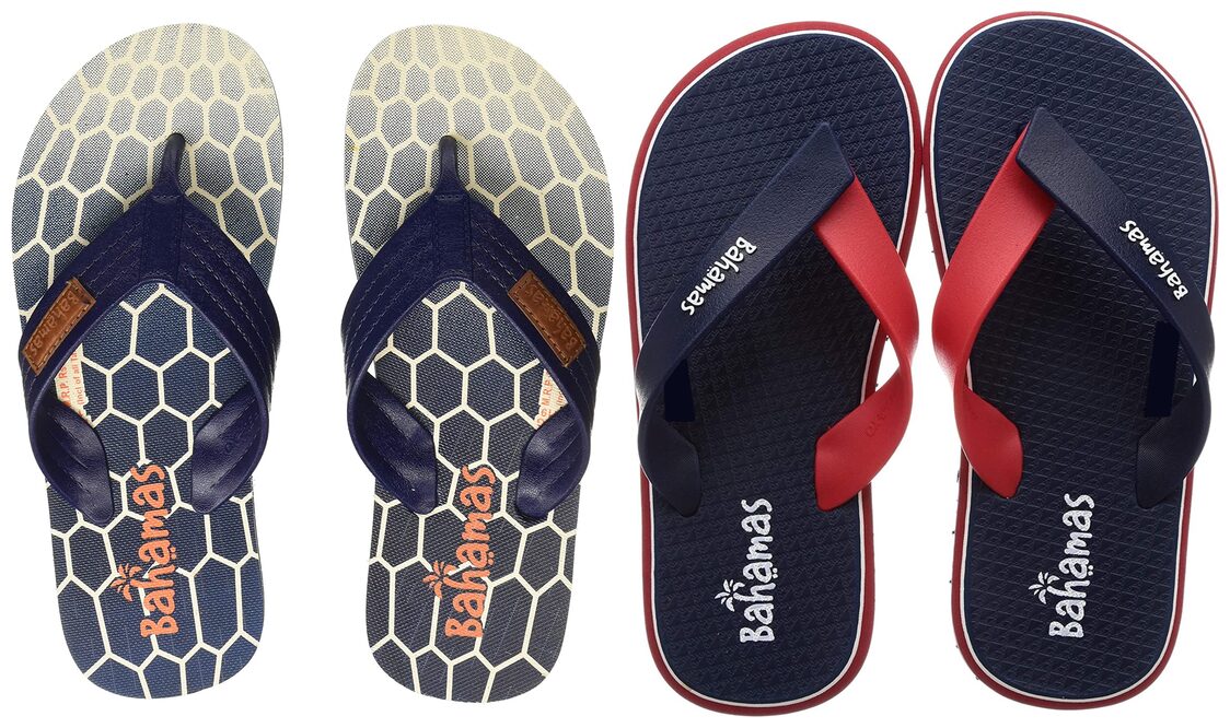 

Bahamas Men Multi Flip-Flops - 2 Pair